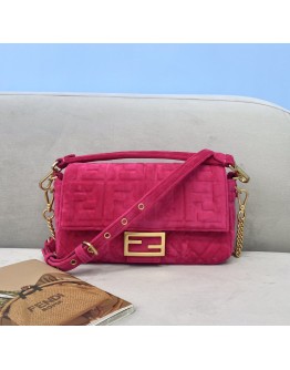 Fendi Velvet Baguette Bag