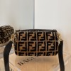 Fendi Wool Baguette Bag S&M Size