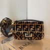 Fendi Wool Baguette Bag S&M Size