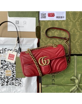 Gucci GG Marmont Matelasse 22cm Mini Bag 443497