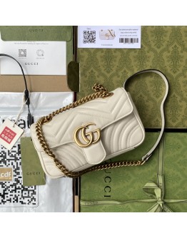 Gucci GG Marmont matelasse 22cm  mini bag 446744