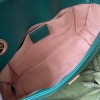 Gucci GG Marmont matelasse 22cm mini bag 446744 Green