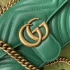 Gucci GG Marmont matelasse 22cm mini bag 446744 Green