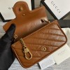 Gucci GG Marmont matelasse super mini bag 476433 Coffee