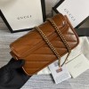 Gucci GG Marmont matelasse super mini bag 476433 Coffee