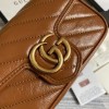 Gucci GG Marmont matelasse super mini bag 476433 Coffee