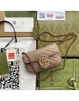 Gucci GG Marmont Super Mini Bag Pink