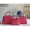 LV  Capucines Bag in Three sizes 