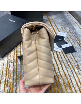 YSL LOULOU BAG MEDIUM SIZE 31cm Beige