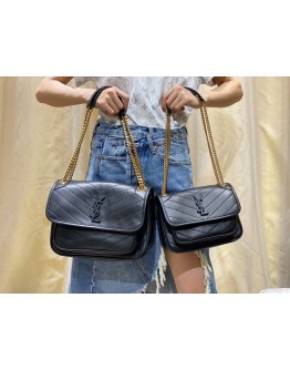 YSL NIKI Chain Bag 22cm&28cm Black