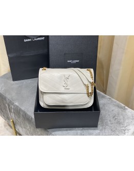 YSL NIKI Chain Bag 22cm&28cm White
