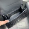 Balenciaga Hourglass S Size Bag in Black