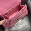 Balenciaga Hourglass S&XS Size Bag in Pink