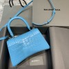Balenciaga Hourglass S&XS Size Bag in Blue