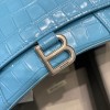Balenciaga Hourglass S&XS Size Bag in Blue