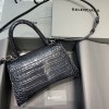 Balenciaga Hourglass S Size Bag in Black