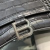 Balenciaga Hourglass S Size Bag in Black