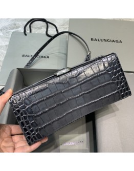 Balenciaga Hourglass S Size Bag in Black