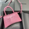 Balenciaga Hourglass S&XS Size Bag in Pink
