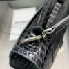 Balenciaga Hourglass XS Size Bag in Black