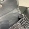 Balenciaga Hourglass XS Size Bag in Black