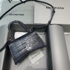 Balenciaga Hourglass XS Size Bag in Black