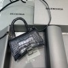 Balenciaga Hourglass XS Size Bag in Black