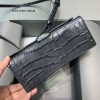 Balenciaga Hourglass XS Size Bag in Black