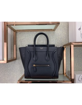 Celine Micro Luggage Bag 26cm Black