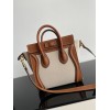 Celine Nano Luggage Bag 20cm Brown