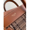 Celine Nano Luggage Bag 20cm Brown