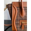 Celine Nano Luggage Bag 20cm Brown