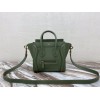 Celine Nano Luggage Bag 20cm Green