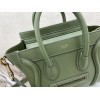 Celine Nano Luggage Bag 20cm Green