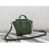Celine Nano Luggage Bag 20cm Green