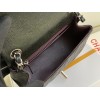 C-C mini CF 17cm Caviar Gold&silver hardware
