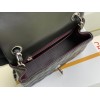 C-C mini CF 17cm Lambskin Gold&silver hardware