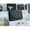 C-C mini CF 17cm Lambskin Gold&silver hardware