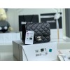 C-C mini CF 17cm Lambskin Gold&silver hardware