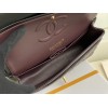  C-C CF Bag  Medium Lambskin Leather in Gold Hardware