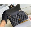 C-C Small CF 20cm Caviar Gold&silver hardware