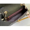 C-C Small CF 20cm Caviar Gold&silver hardware
