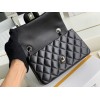 C-C Small CF 20cm Lambskin Gold&silver hardware