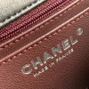 C-C Small CF 20cm Lambskin Gold&silver hardware