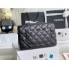 C-C Small CF 20cm Lambskin Gold&silver hardware