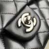 C-C Small CF 20cm Lambskin Gold&silver hardware