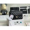 C-C Small CF 20cm Lambskin Gold&silver hardware