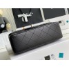 C-C Small CF 20cm Lambskin Gold&silver hardware