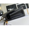  C-C CF Bag  Jumbo 30cm Caviar Leather in Gold Hardware