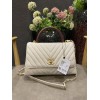 C-C  Top Handle White 29cm